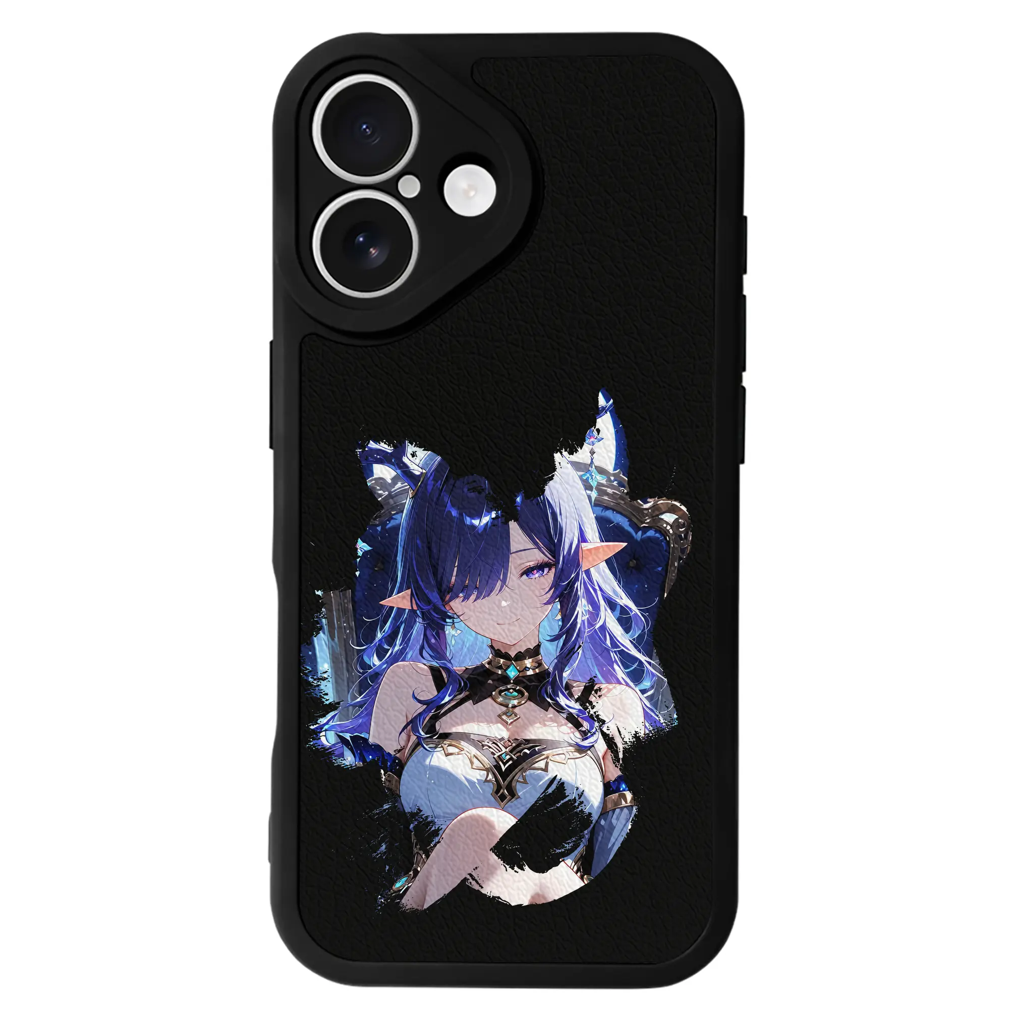 原 神 グッズ ラウマ - IPhone 16シリーズ対応 ・ シリコンスマホケース ・ レザー調 ・ 高精度フィット ・ 耐衝撃 ・ ワイヤレス充電対応 ・ 精密カット